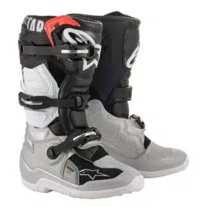 Alpinestars Saapas Tech 7s junior Musta/Hopea/Valk/Kulta