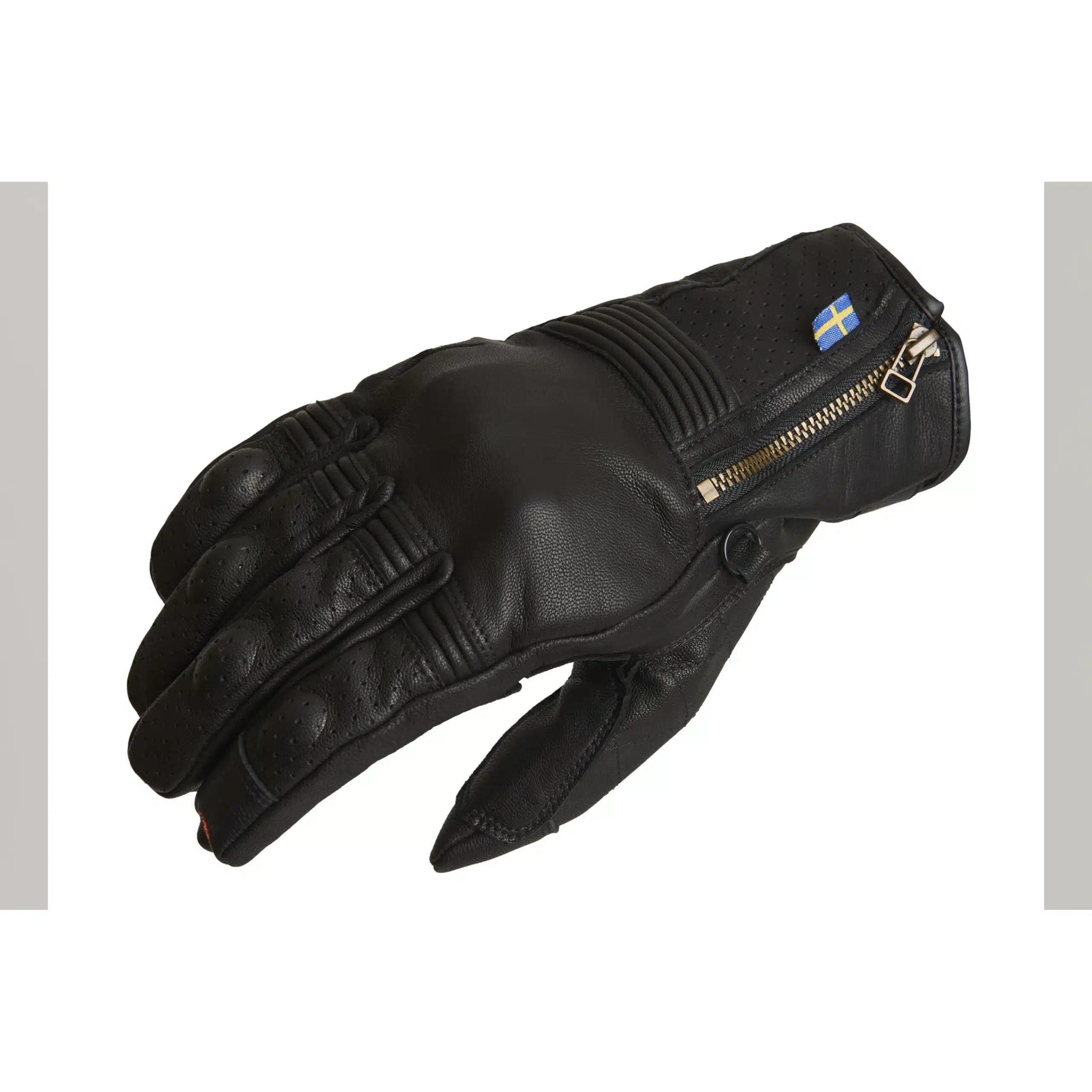 Halvarssons nahkahanskat Hofors, musta