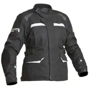 Lindstrands Tekstiilitakki Granberg Naisten Musta/valkoinen