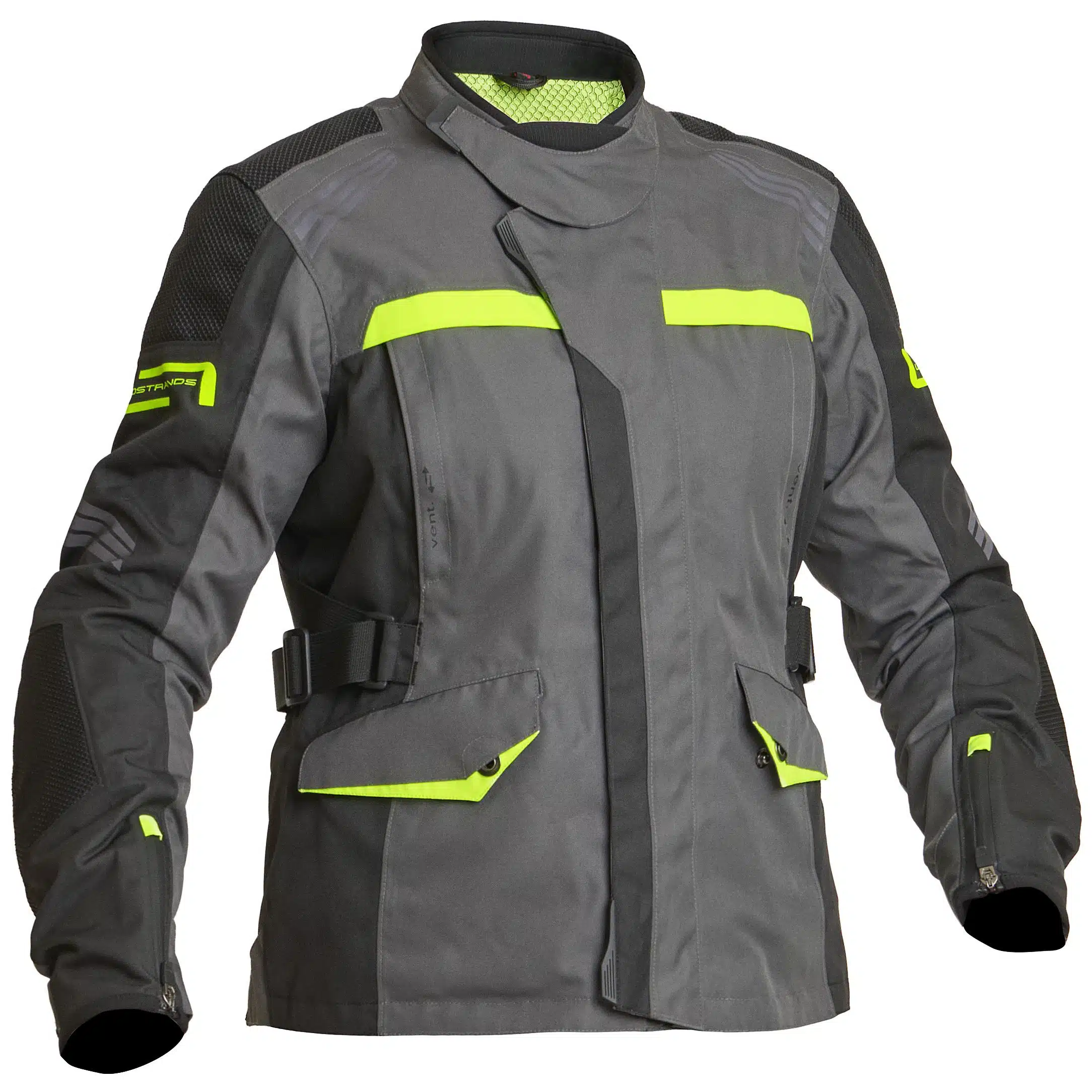 Lindstrands Tekstiilitakki Granberg Naisten Harmaa/keltainen