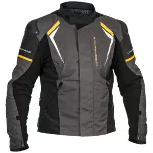 Lindstrands ajotakki Sandvik, musta / oranssi