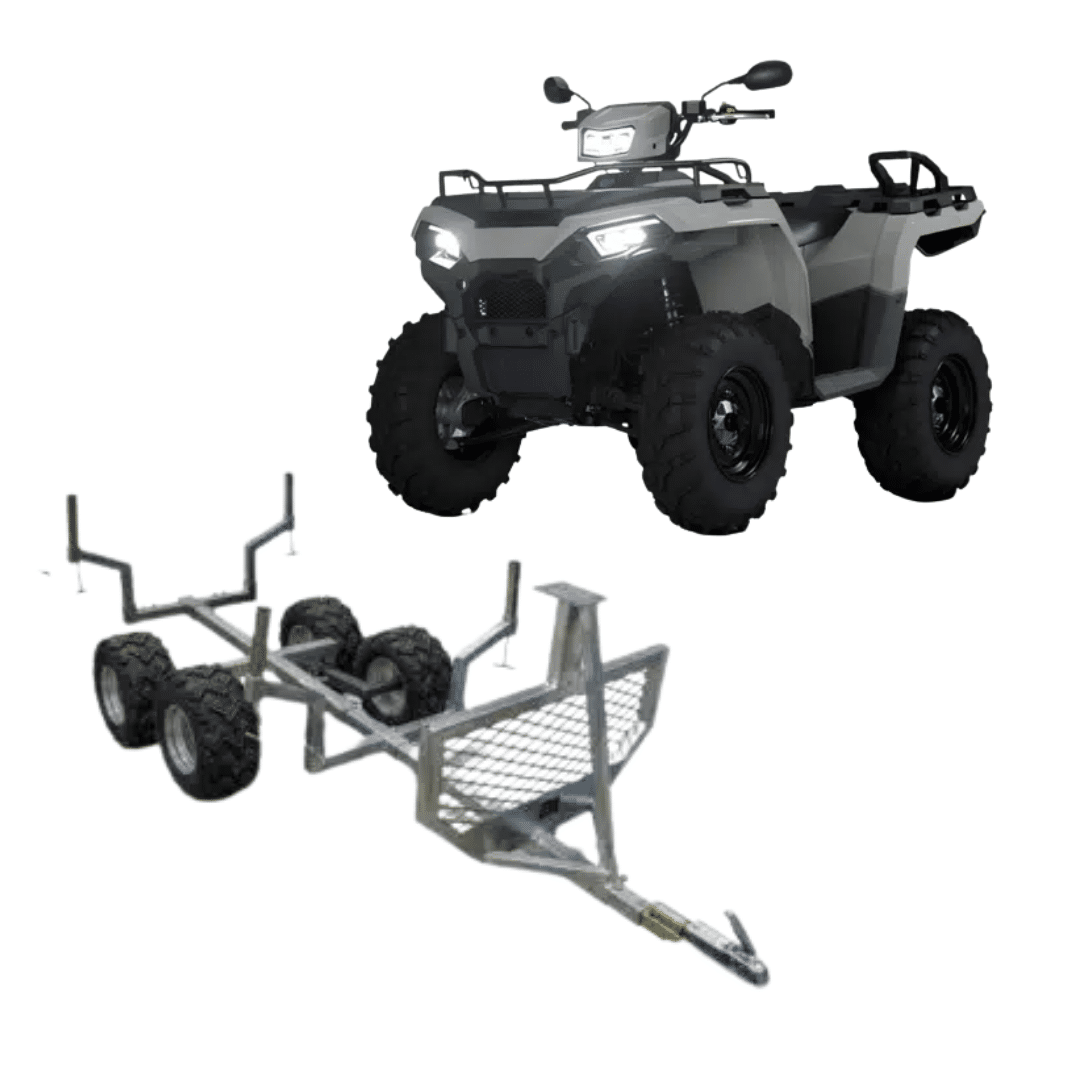 2026 Forest Pack Polaris Sportsman 570 EFI harmaa