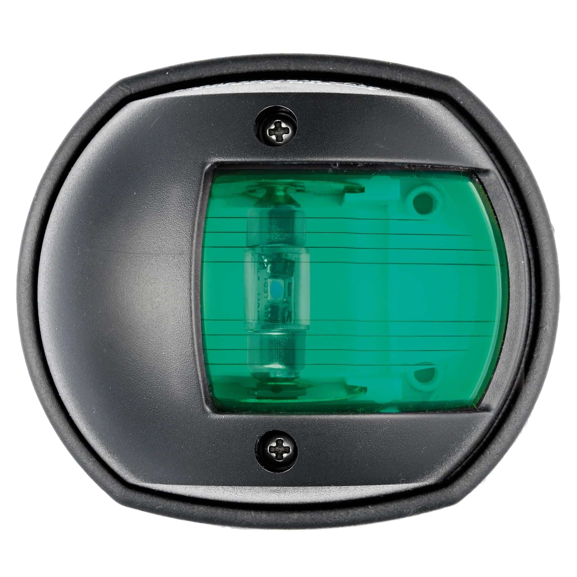 Kulkuvalo LED Compact 12 musta - vihreä M11-448-02