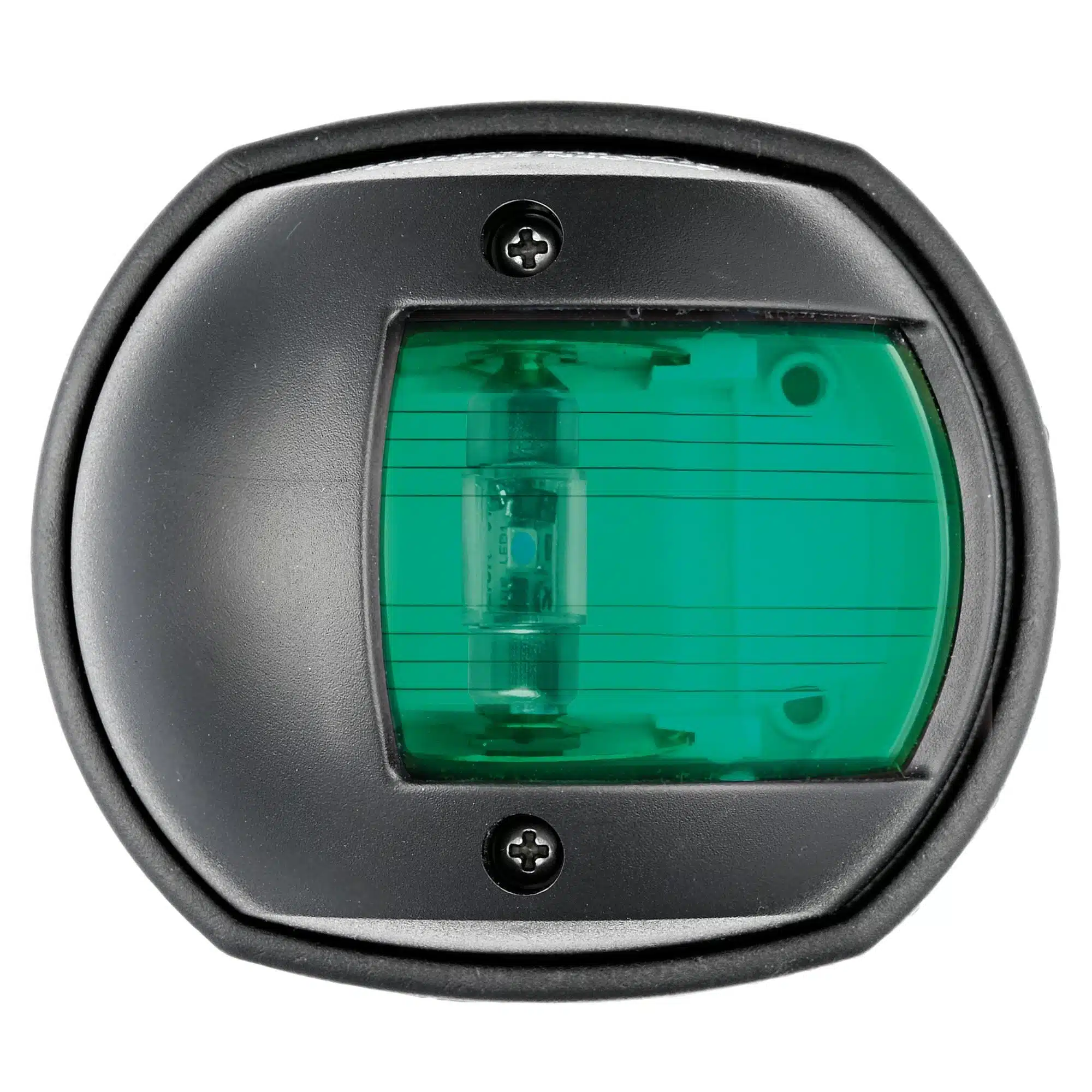 Kulkuvalo LED Compact 12 musta - vihreä M11-448-02