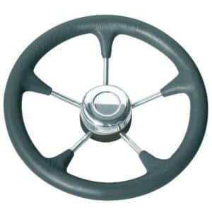 Ohjauspyörä Leader Tanegum, Musta 127-2-736001