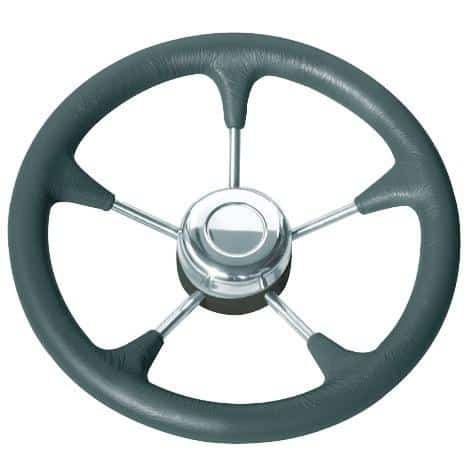 Ohjauspyörä Leader Tanegum, Musta 127-2-736001