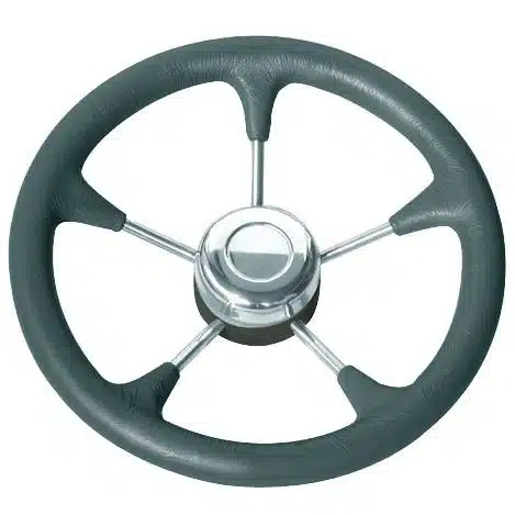 Ohjauspyörä Leader Tanegum, Musta 127-2-736001