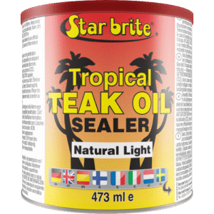 Star brite Tropical Teak Oil/Sealer Natur.Light Teak tropik.öljy 500ml 136-87916