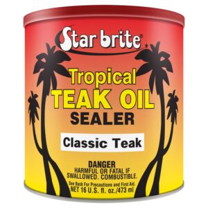 Star brite Tropical Teak Oil/Sealer Classic Teak tropik.öljy 500ml 136-88016