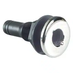 Läpivienti musta muovi 3/4" M17-327-03