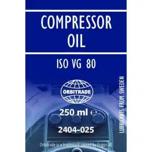 Orbitrade Compressor oil ISO VG 80 250ml 117-6-2404-020