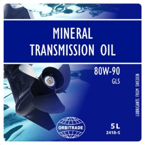 Orbitrade Gear oil mineral 80W-90 5L 117-6-2418-5