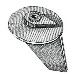 Osculati anodi evä (sinkki) Tohatsu/Mercury 126-1-62400