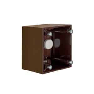 Berker Wall box square 41mm brown 494-911512501