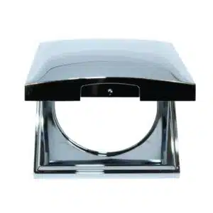 Berker Frame with lid chrome 494-918282518