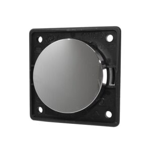 Berker On/Off Rocker Switch 1-pole 16 A, 250 VAC chrome 494-936512518