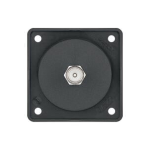 Berker Aerial connection box for TV black 494-945812505