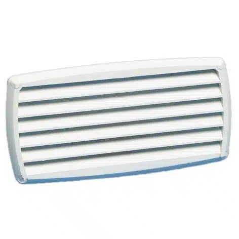 Ritilä ABS 201x101mm musta M53-273-90