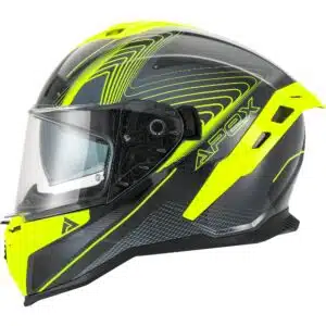 APEX Kypärä FI200 Madrid harmaa/keltainen