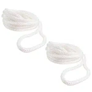 Qvarken Lepuuttajaköysi 10mm 2m valkoinen 2kpl 102-05-0003