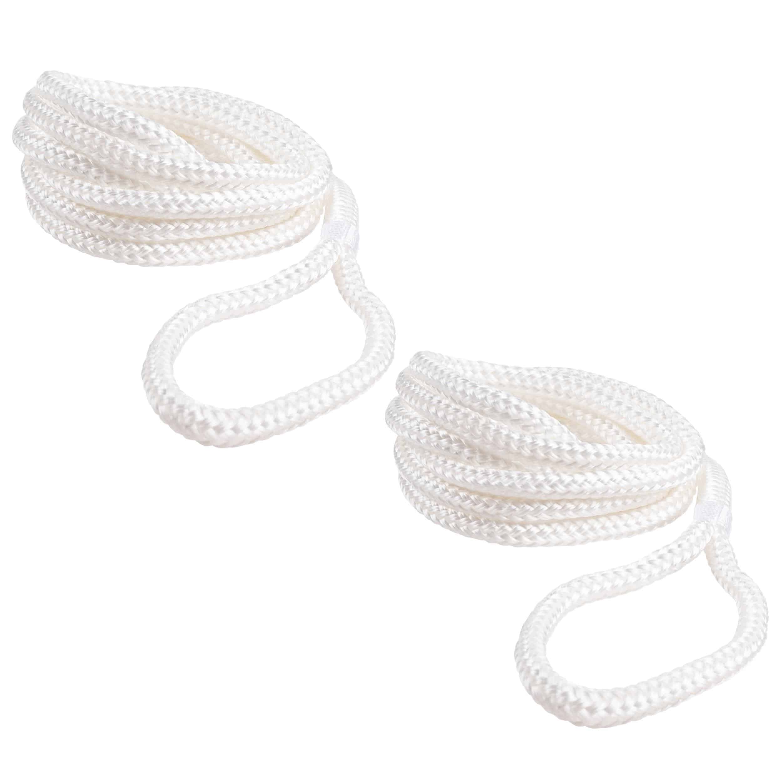 Qvarken Lepuuttajaköysi 6mm 1,5m valkoinen 2kpl 102-05-0001