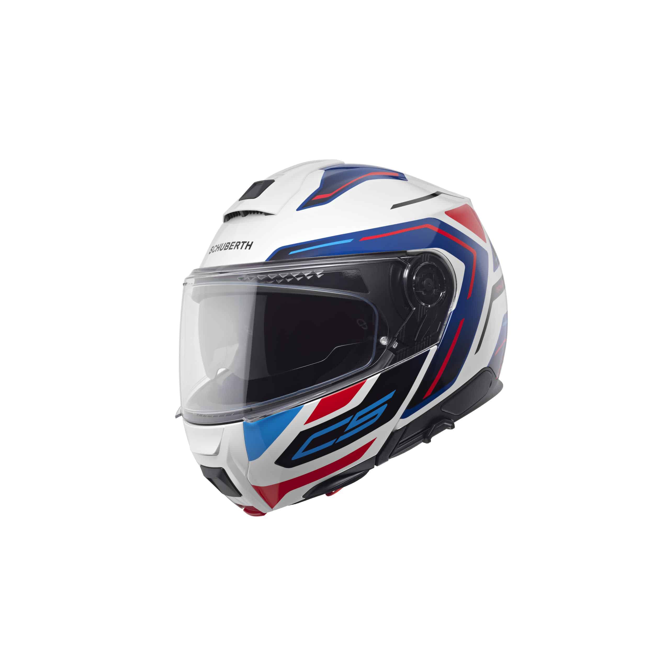 Schuberth moottoripyöräkypärä C5 Omega, valkoinen