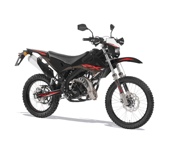 Drac 50 RX Enduro 2025 musta Euro 5+