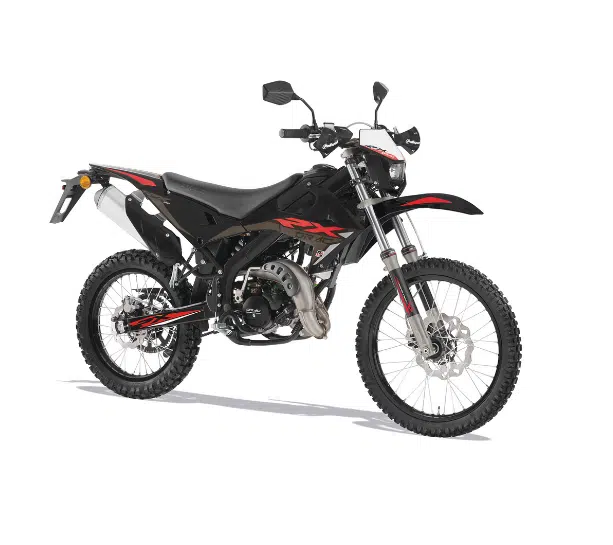 Drac 50 RX Enduro 2025 musta Euro 5+