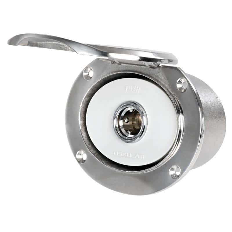 Osculati Elissa quick fitting hose connector for deck washdown M16-443-00