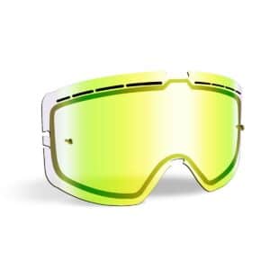 Linssi 509 Kingpin kelkkalaseihin, Hi-Vis mirror / Light Yellow HCS tint