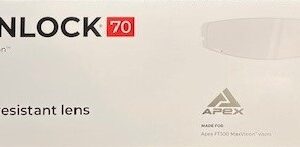 APEX MT300 Pinlock film Maxvision 70 DKS413 700-9925050-09