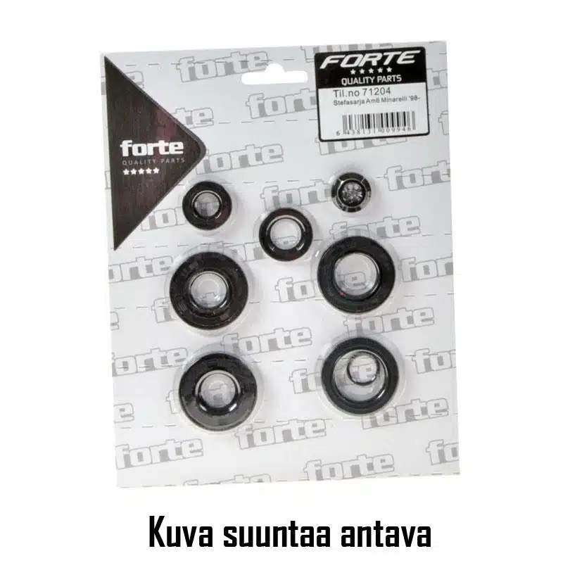 Forte Moottorin öljytiivistesarja, Tunturi, Puch, (6 kpl) 21-71202