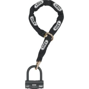 ABUS Ketjulukko Granit 58/140HBIII100 + 12KS120 black loop 49-32870