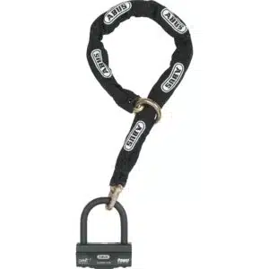 ABUS Ketjulukko Granit 58/140HBIII100 + 12KS120 black loop 49-32870