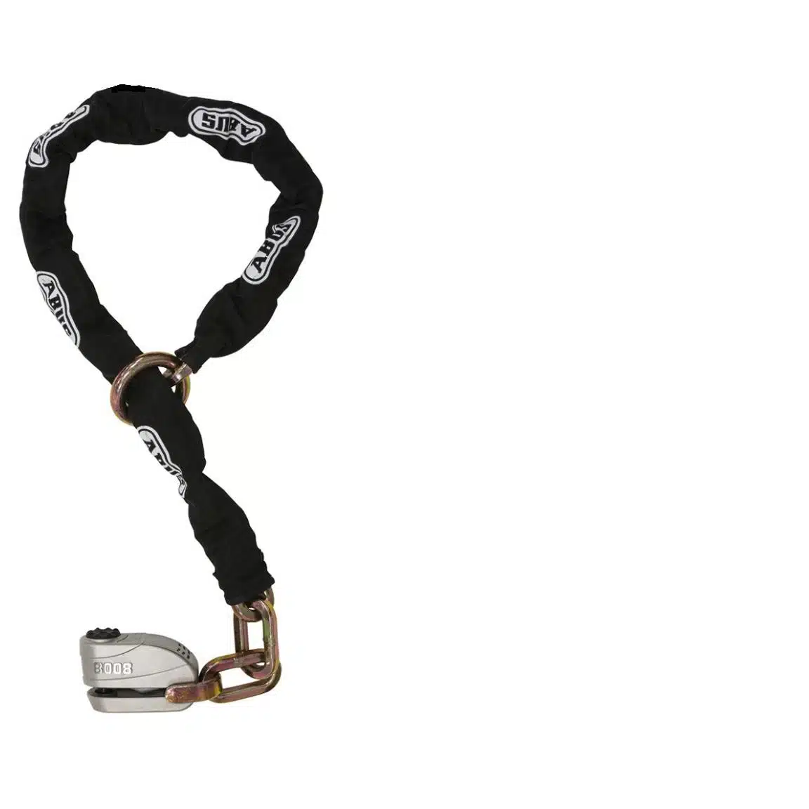 ABUS Ketjulukko Granit Detecto X-Plus 8008/12KS120 black loop 49-76699