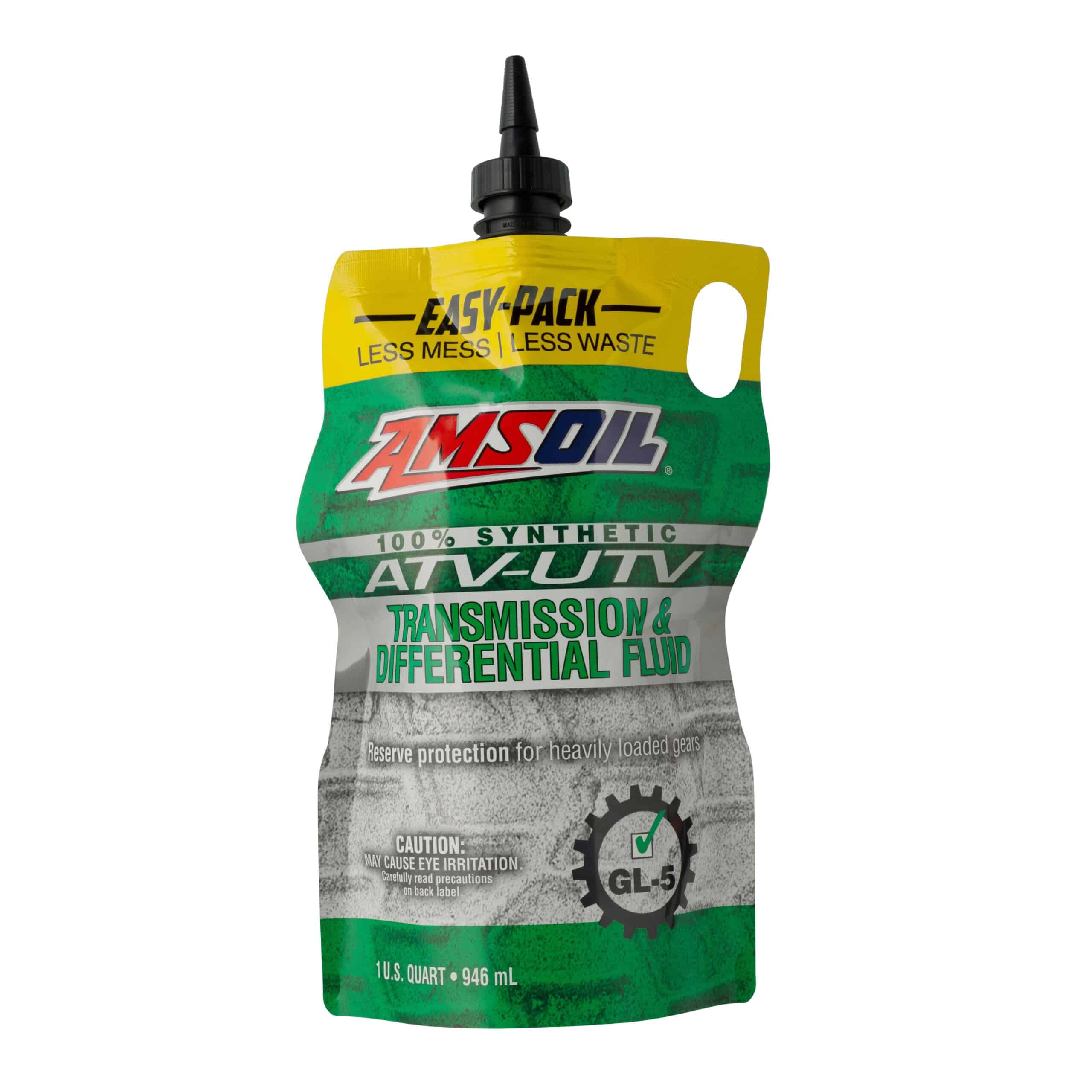 Amsoil Synthetic ATV/UTV Transmission & Differential Fluid 946ml 55-663-001