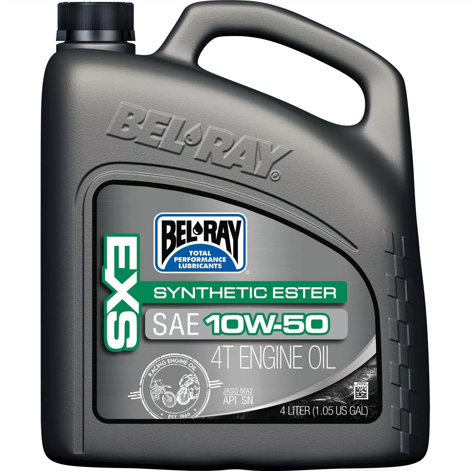 Bel-Ray EXS Full Synthetic Ester 4T Engine Oil 10W-50 4L 55-815-004