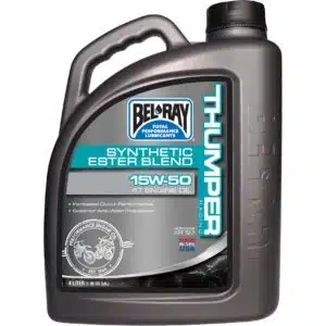 Bel-Ray Thumper Racing 15W-50 Synthetic Ester Blend 4T Engine Oil 4L 55-825-004