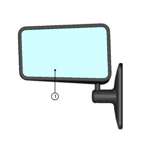 DFK Peili vasen Can-Am Defender, Maverick 1000, Polaris RZR, General, Yamaha Vik 723-002773