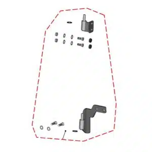 DFK Oven Saranasarja Oikea Polaris Ranger 570 Midsize 2022-> 723-32S09U02-50PKM005