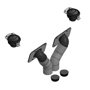 DFK L&auml;mmityskanavapaketti Can-Am Traxter HD10 2022-> 723-52S03U05-02M020