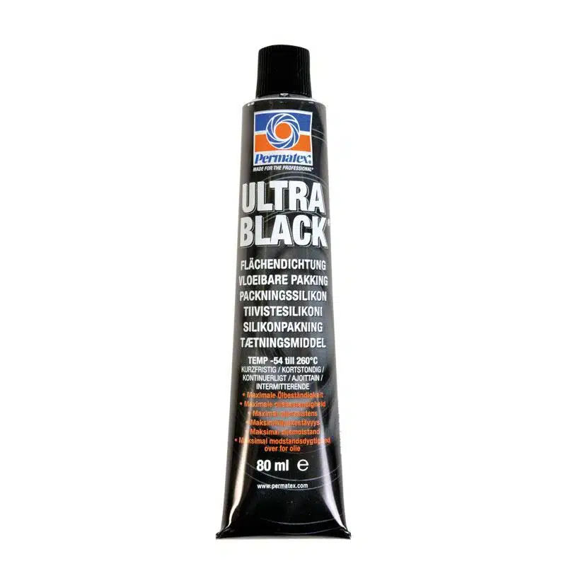Permatex tiivistesilikoni Supra Black 80ml 440-700