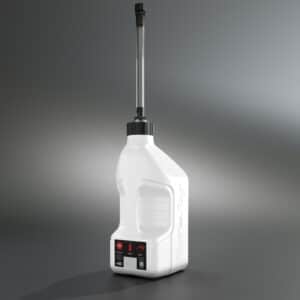 Tuff Jug Kanisteri 10L valkoinen, standard korkki & pikatäyttöletku (GEN 3) 981-4110-100