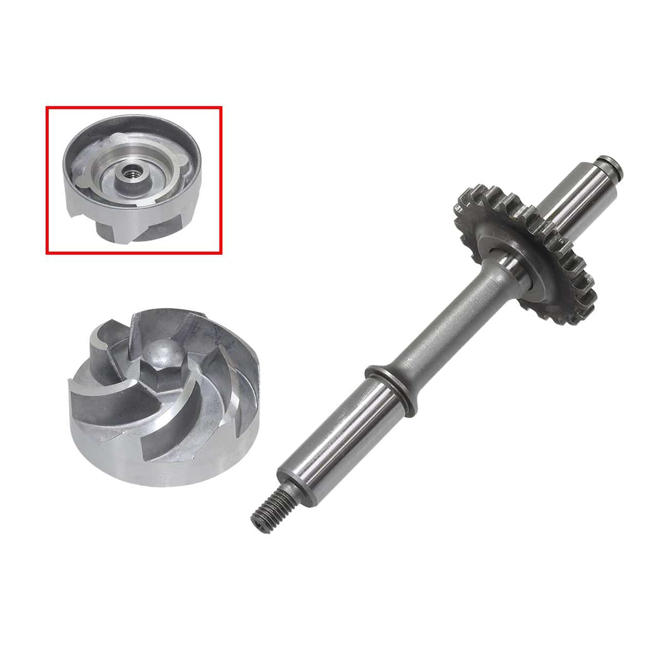 Bronco Vesipumpun akseli ja siipipyörä