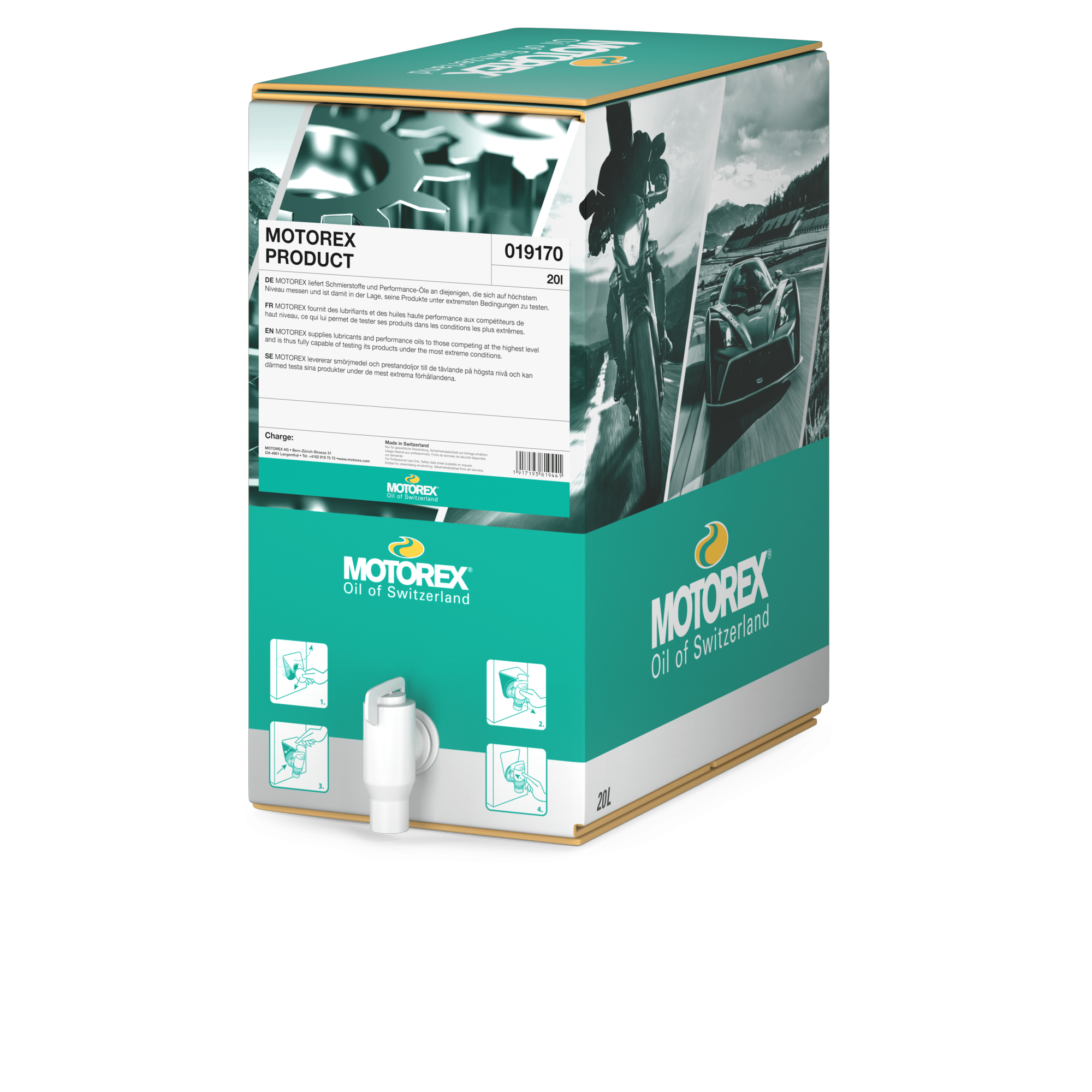 Motorex Cross Power 4T 10W/50 20 ltr 552-145-020