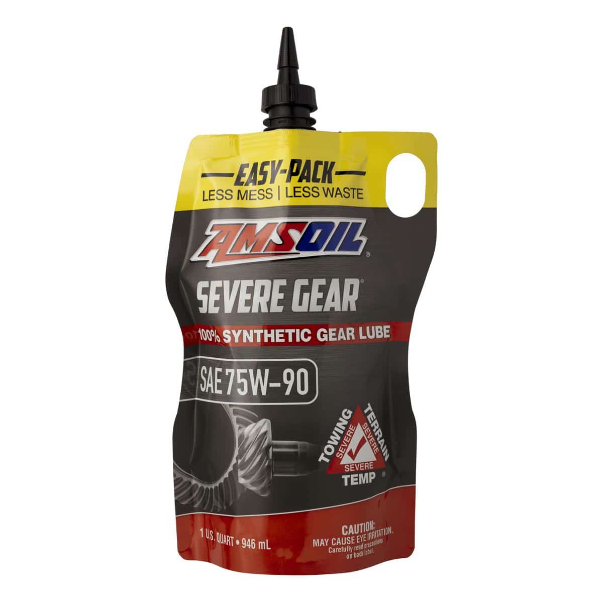 Amsoil SEVERE GEAR 75W-90 Synthetic Gear Lube 946ml 55-667-001