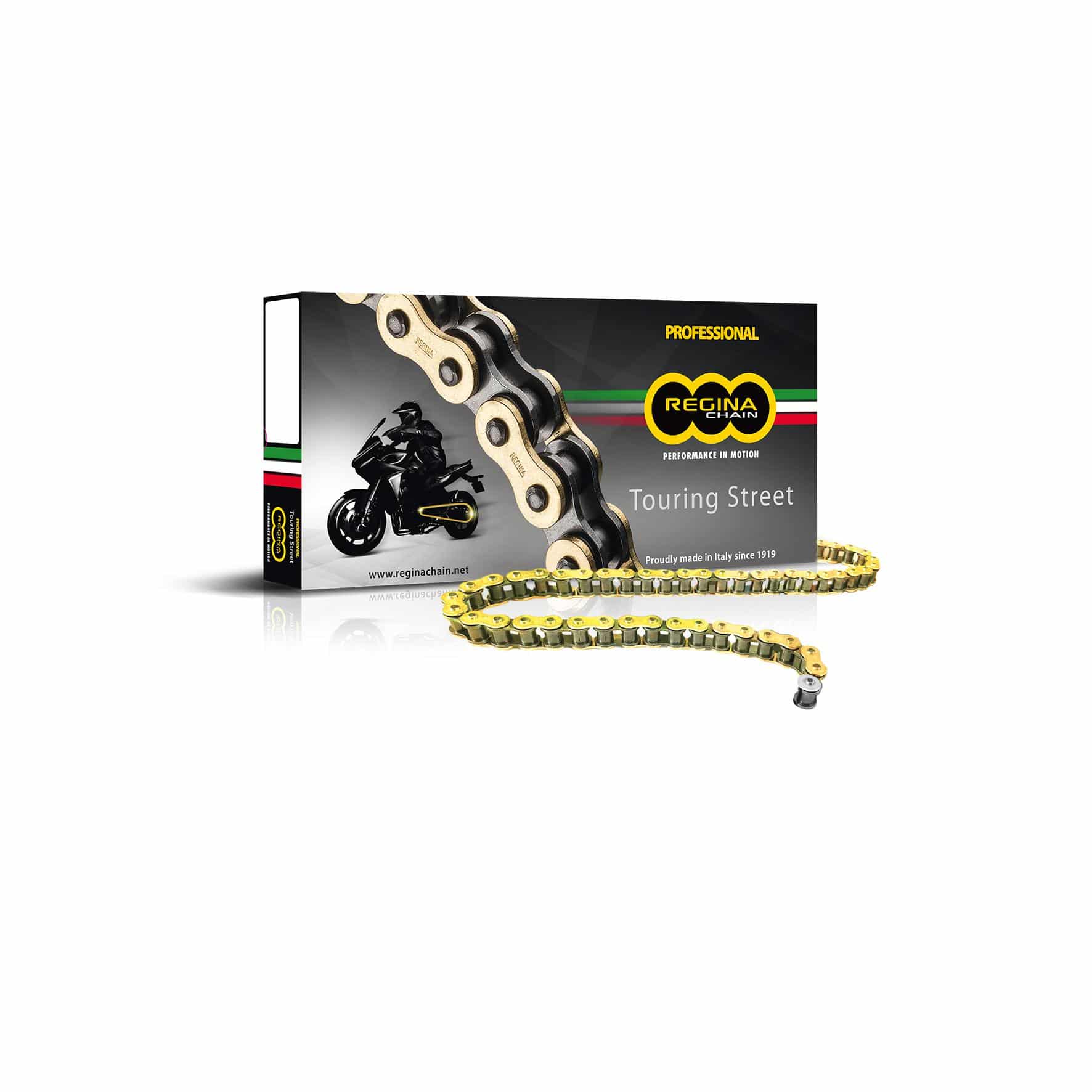 Regina 520 ZRT Z-rengasketju + jousilukko & niittilukko 281-52022-118