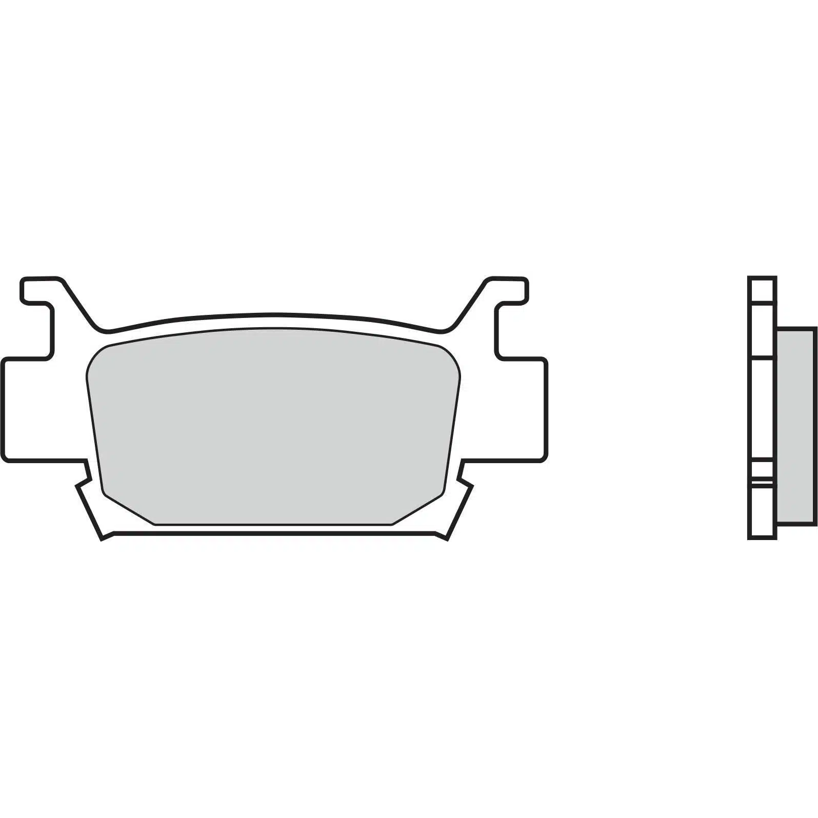 Brembo Jarrupalat Sintered Off-Road 231-HO58SD