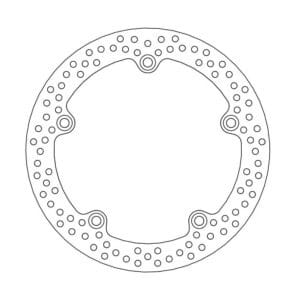 Moto-Master Halo Jarrulevy taakse BMW: R850R/GS/RT, R1100R/GS/RT/S, R1150R/GS/RT 235-110519