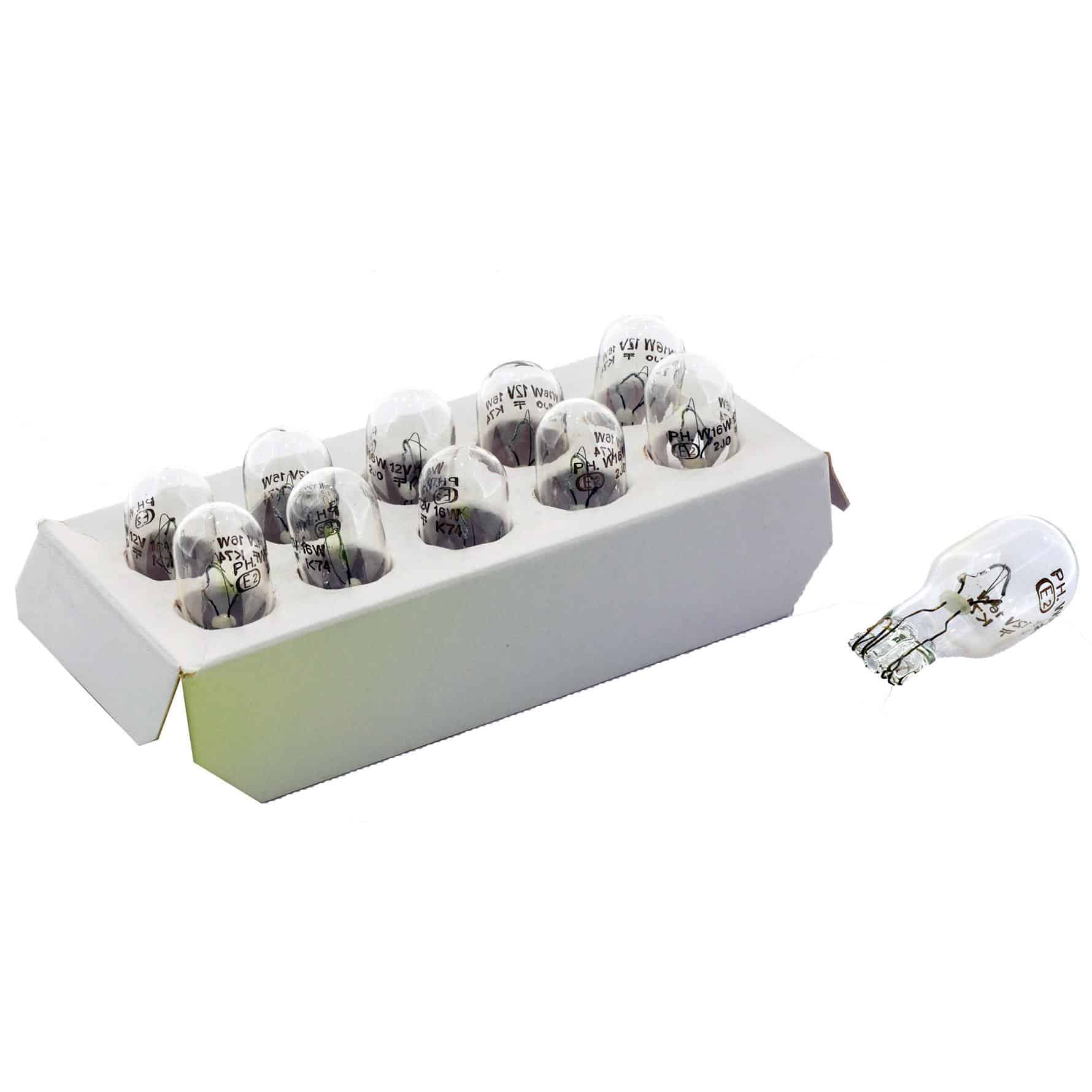 Philips Polttimo 12V 16W W2,1X9,5d 12-922